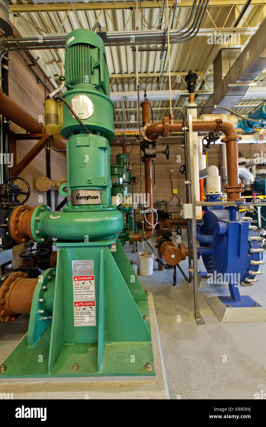 Digestivo sistema di miscelazione, impianti igienico-sanitari. Foto Stock