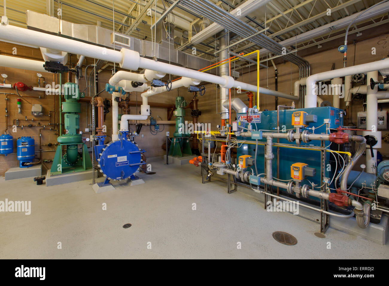 Digestivo sistema di miscelazione, impianti igienico-sanitari. Foto Stock