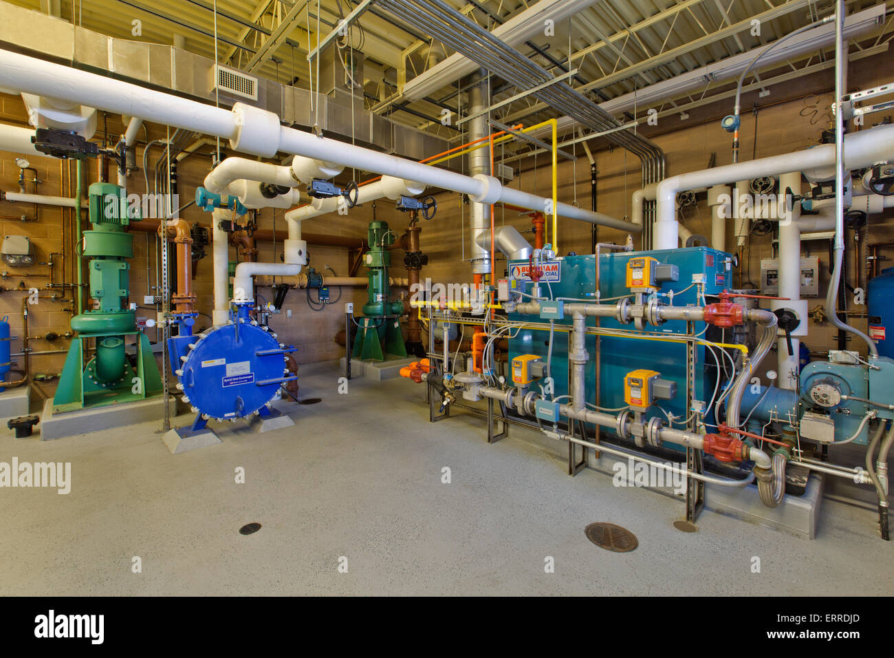 Digestivo sistema di miscelazione, impianti igienico-sanitari. Foto Stock