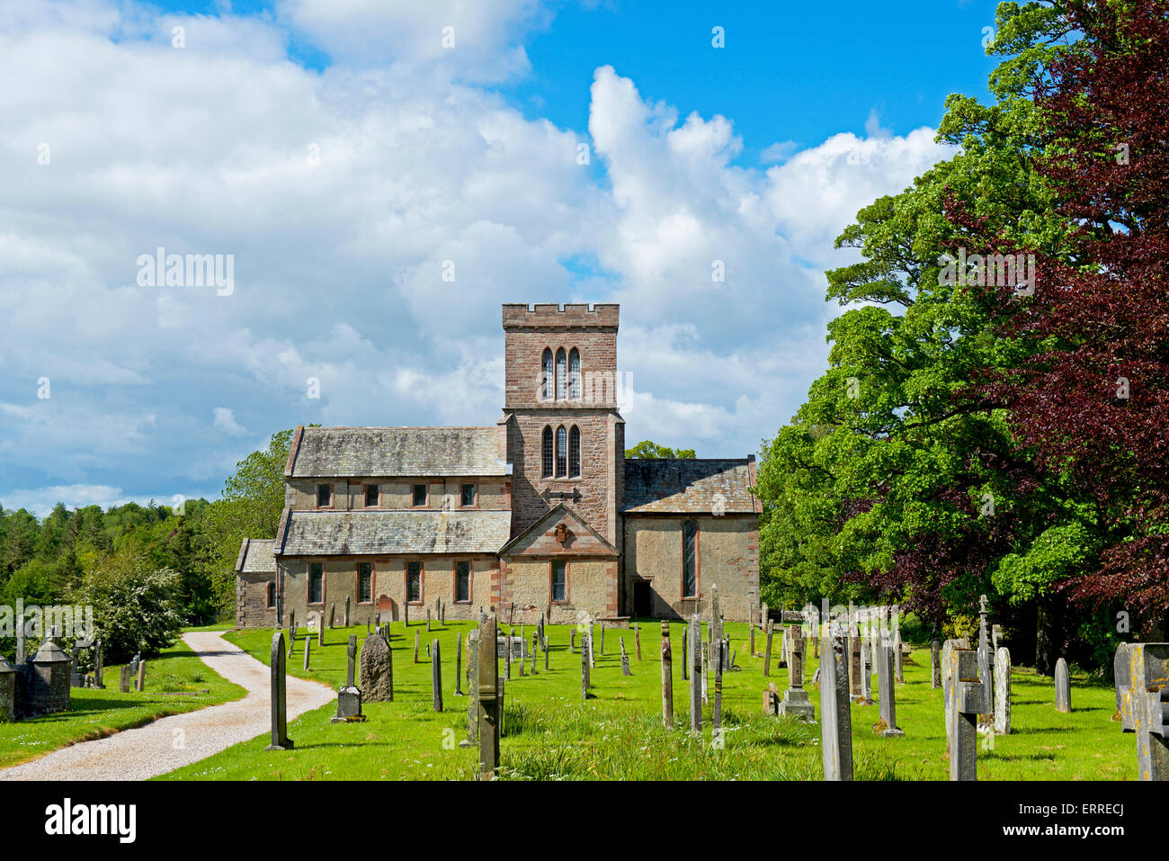 La Chiesa di San Michele, Lowther, Cumbria, England Regno Unito Foto Stock