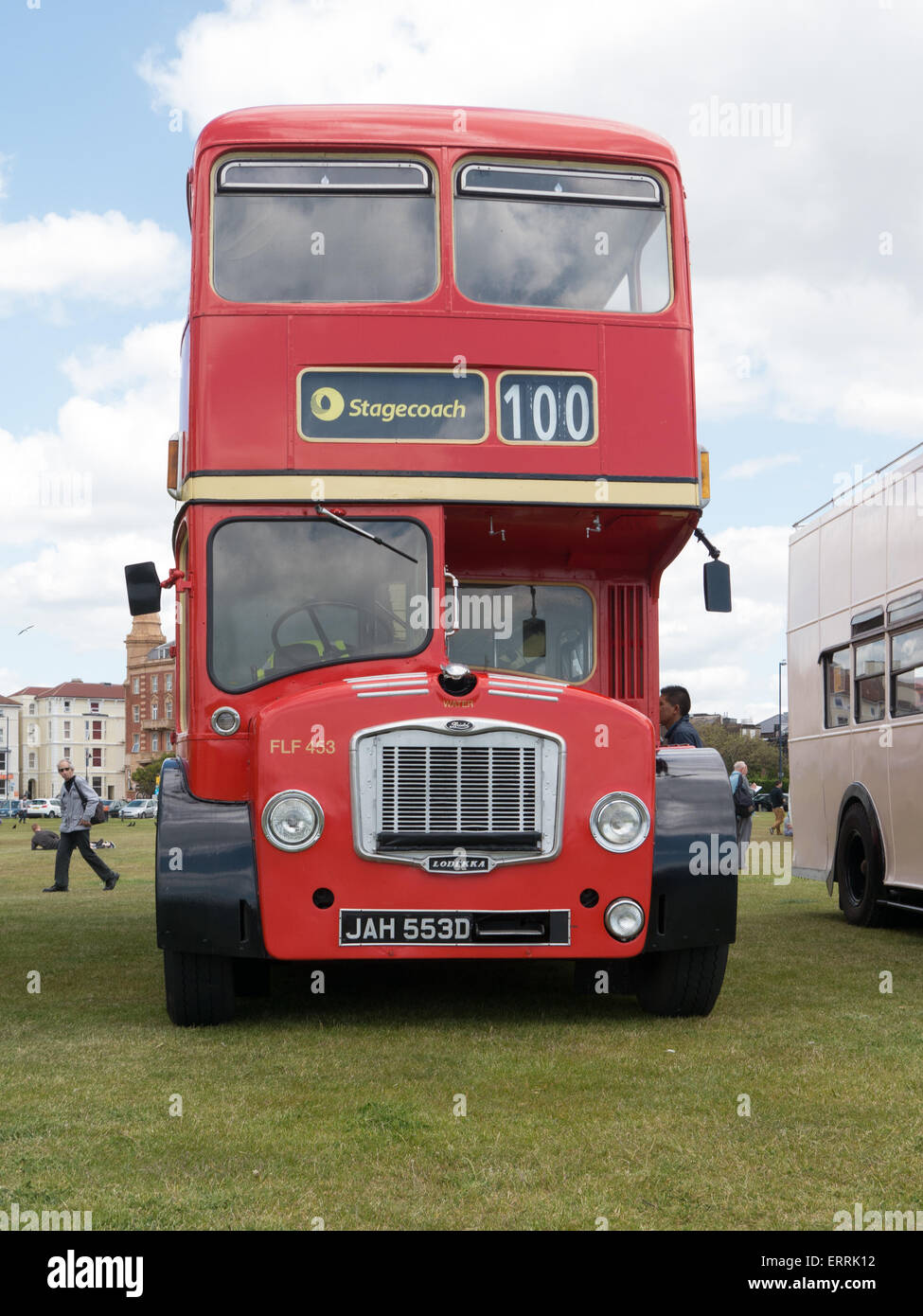 Vintage Londra autobus Routemaster JAH 5530 Foto Stock