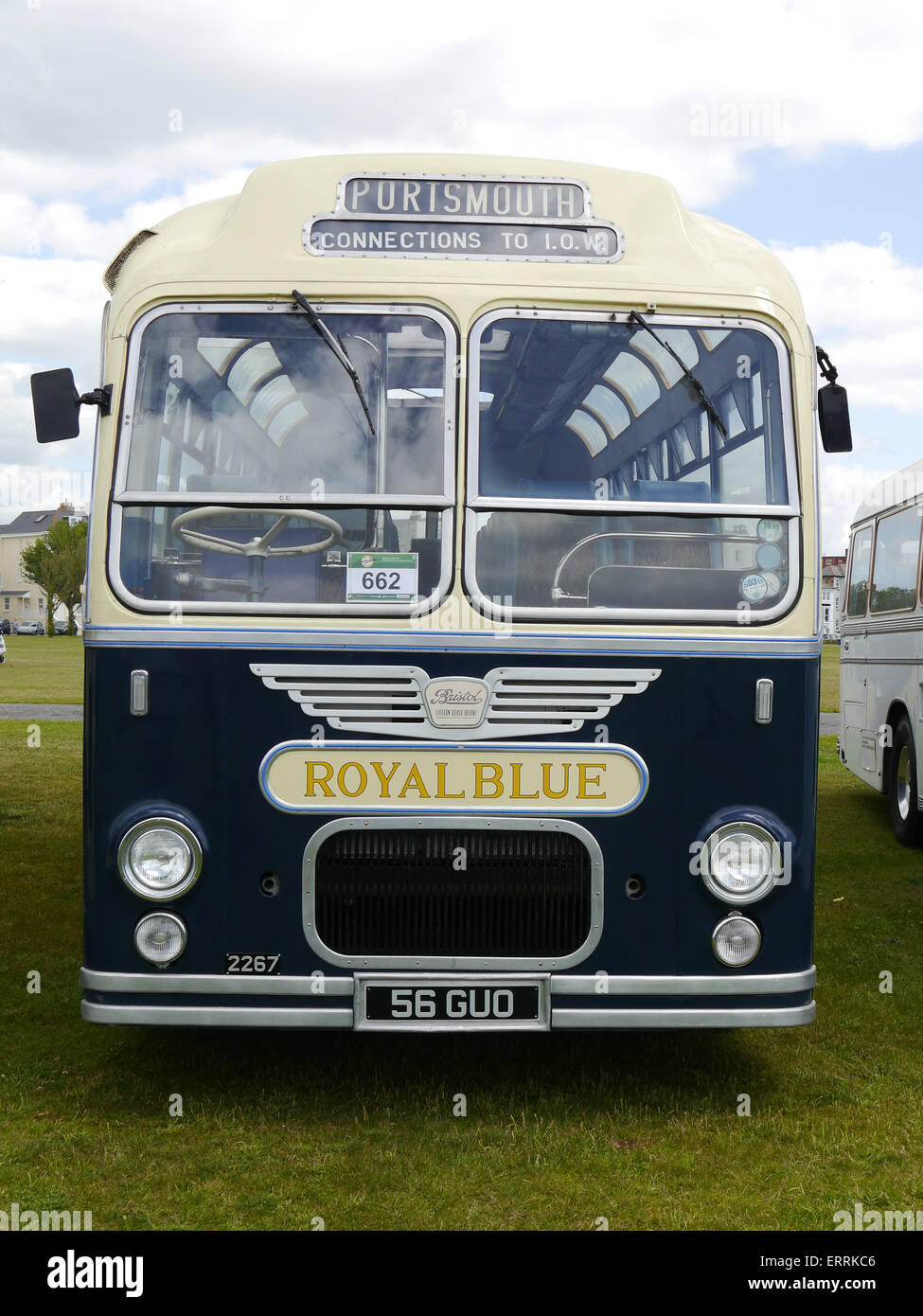 Western National 2267 in Royal Blue livrea, numero di registrazione 56 GUO Foto Stock