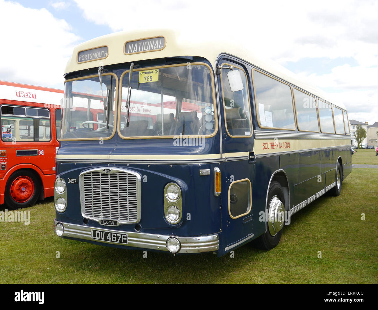 Bristol Reliant H in blu royal registrazione livrea LDV 467F Foto Stock