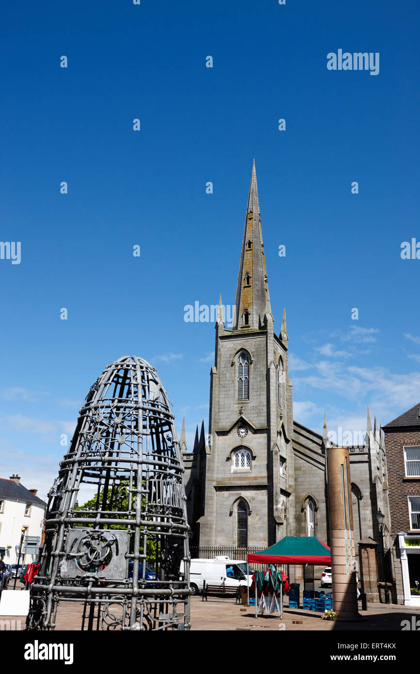 San Patrizio chiesa di Irlanda chiesa nella città di Monaghan County Monaghan Repubblica di Irlanda Foto Stock