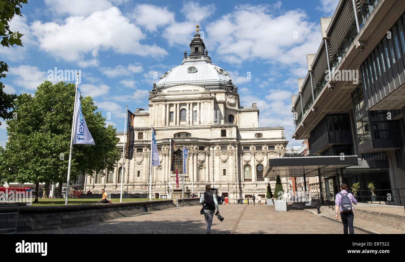 Il Methodist Central Hall Westminster Foto Stock