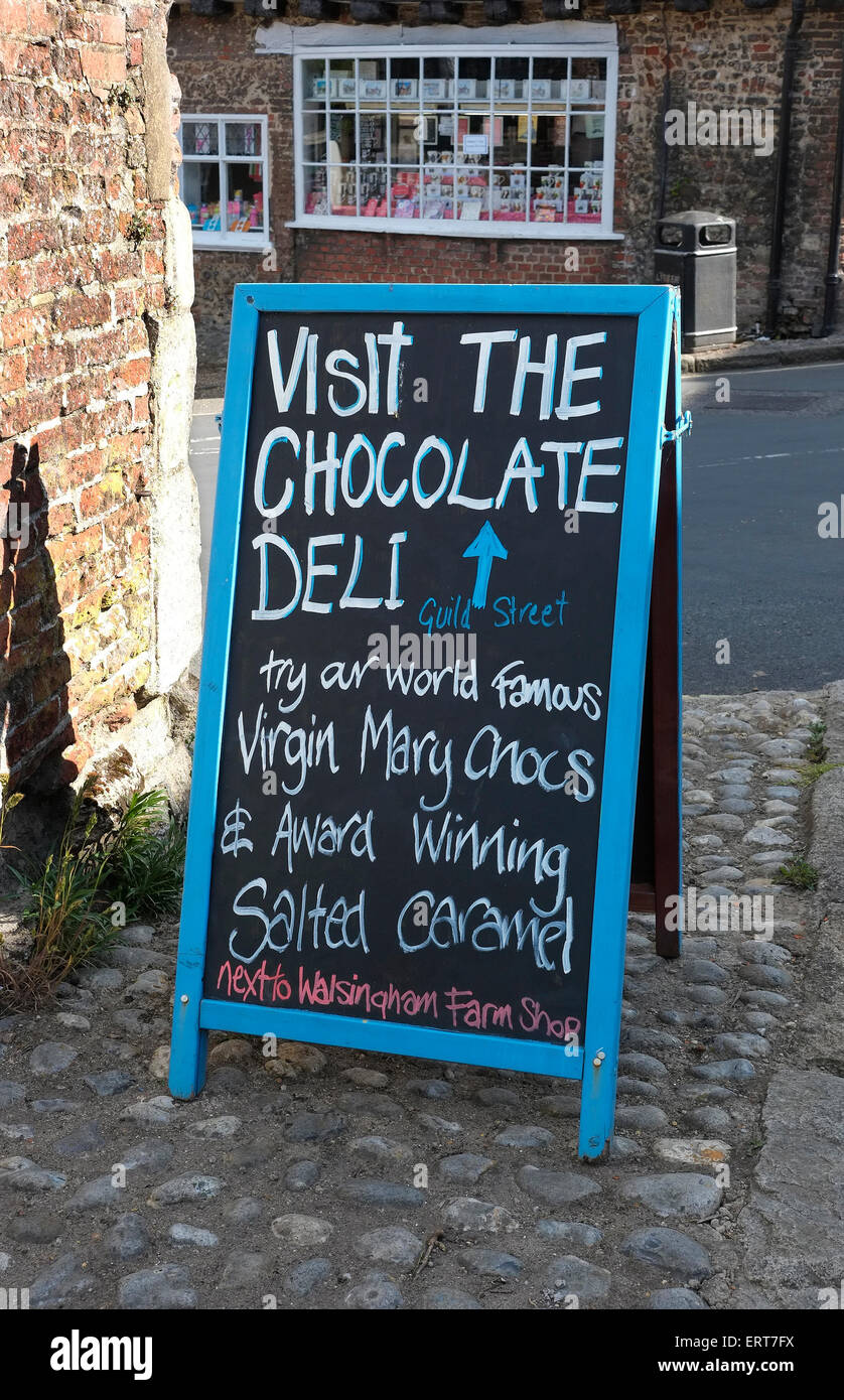 Little walsingham, Norfolk, Inghilterra Foto Stock