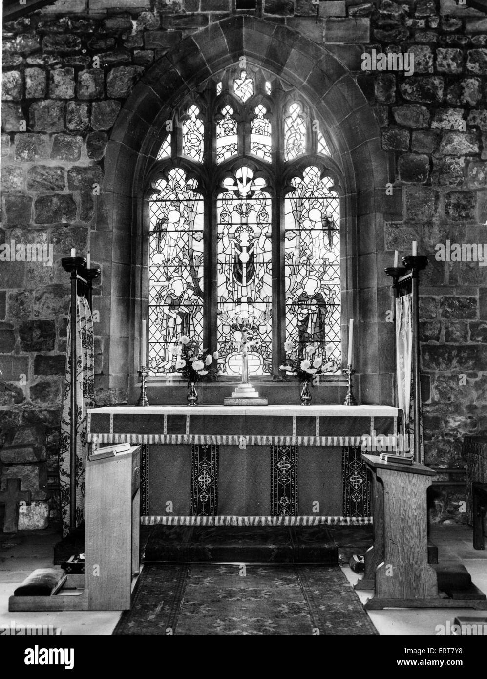 Chiesa di San Pietro e San Paolo, Stokesley, Hambleton quartiere di North Yorkshire, Inghilterra, circa 1970. Stokesley Chiesa Parrocchiale Foto Stock