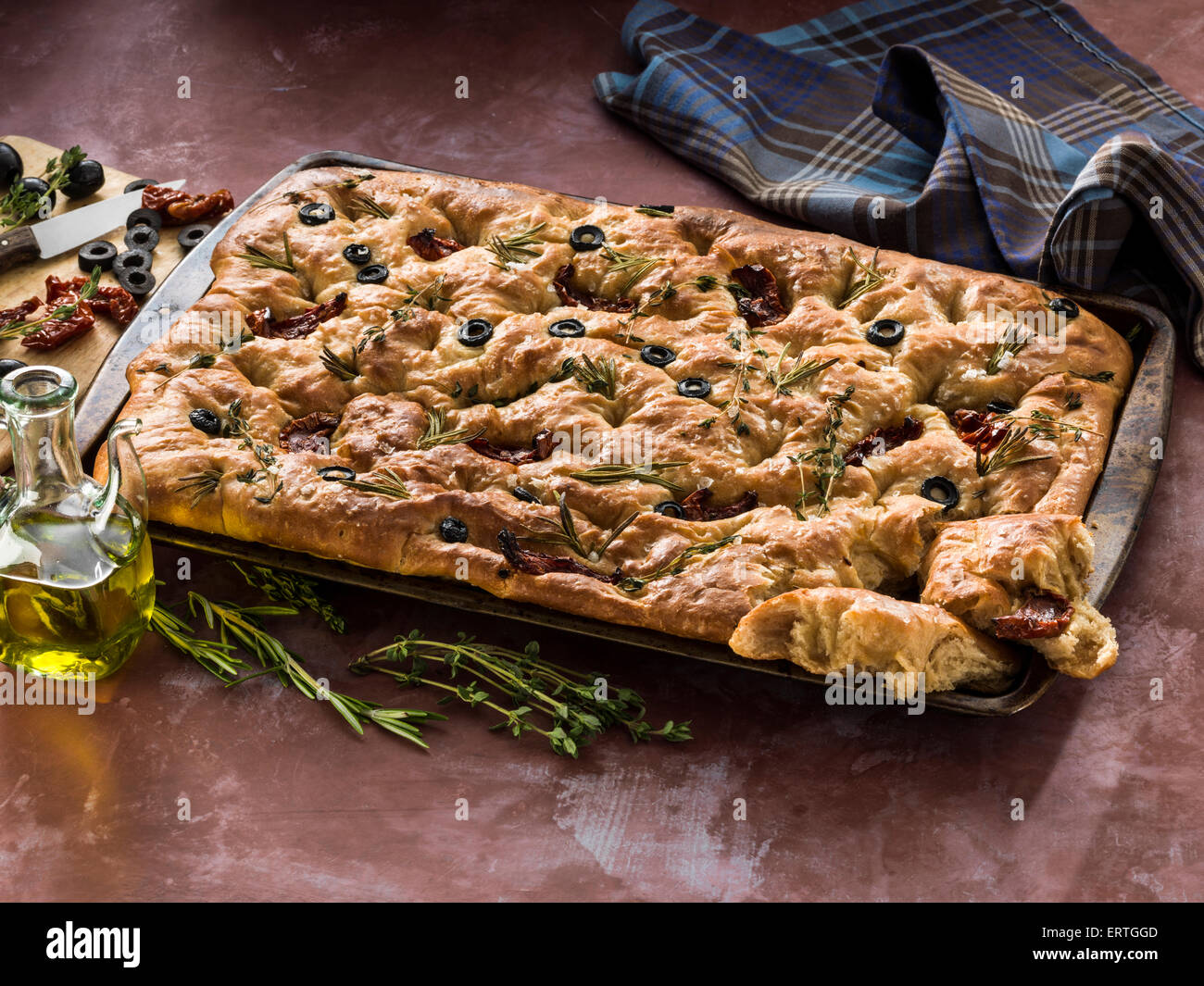 Foccacia Foto Stock