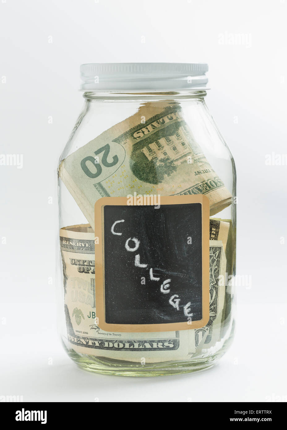 College Fund - concetto di risparmio Foto Stock