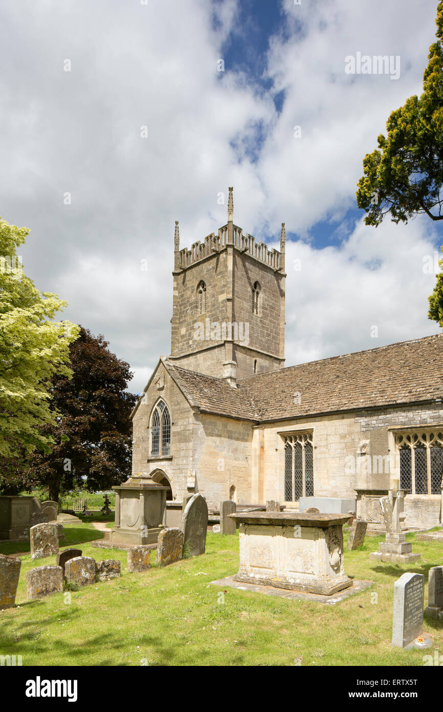 Santa Maria Vergine Chiesa, Frampton on severn, Gloucestershire, Inghilterra, Regno Unito. Foto Stock