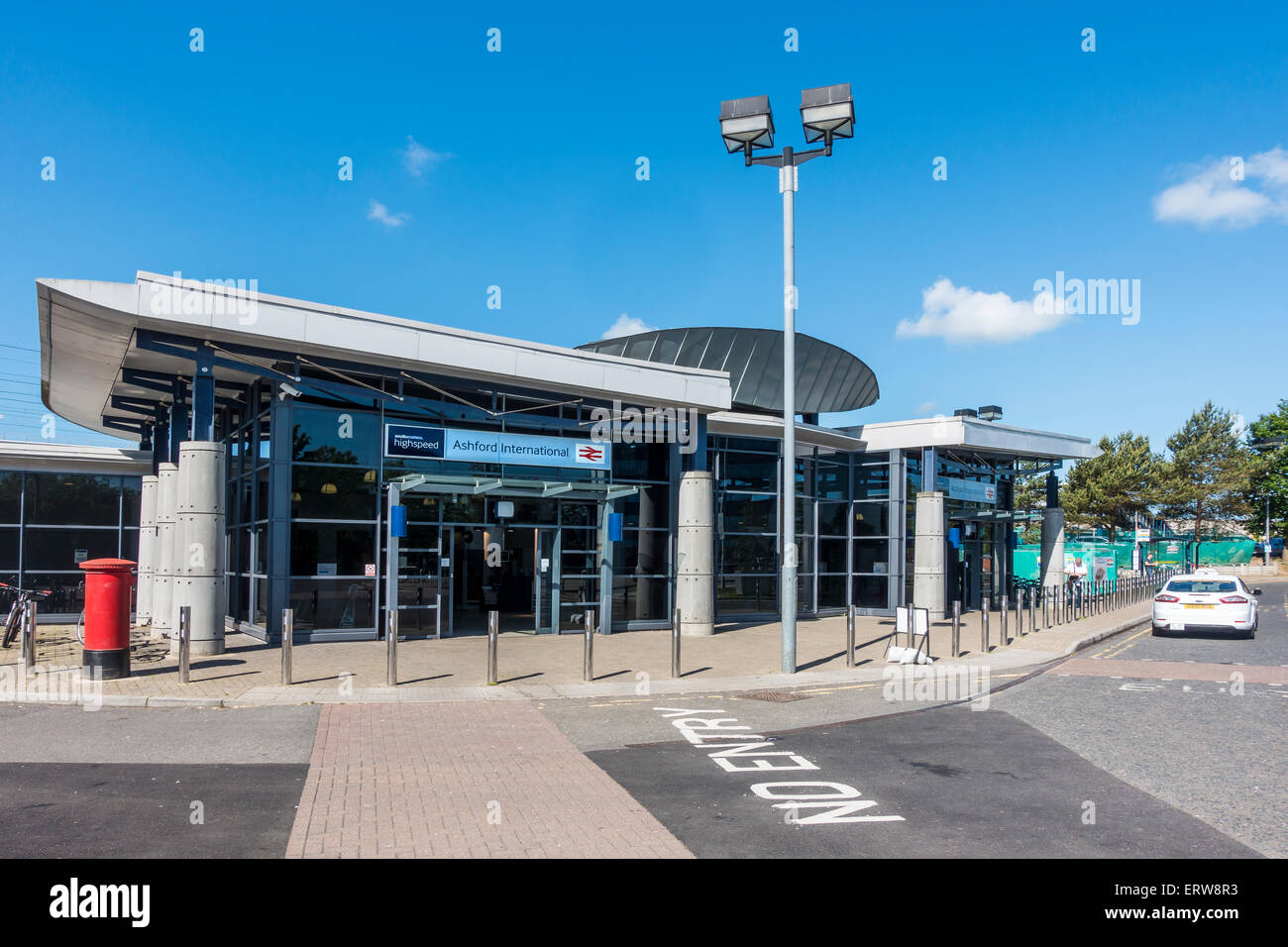 Ashford International stazione Eurostar HS1 collegamento ad alta velocità Kent England Foto Stock