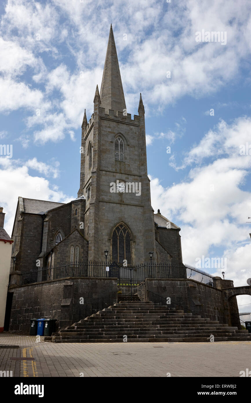 St Tiernachs chiesa di Irlanda chiesa sui cloni di diamante nella contea di Monaghan Repubblica di Irlanda Foto Stock