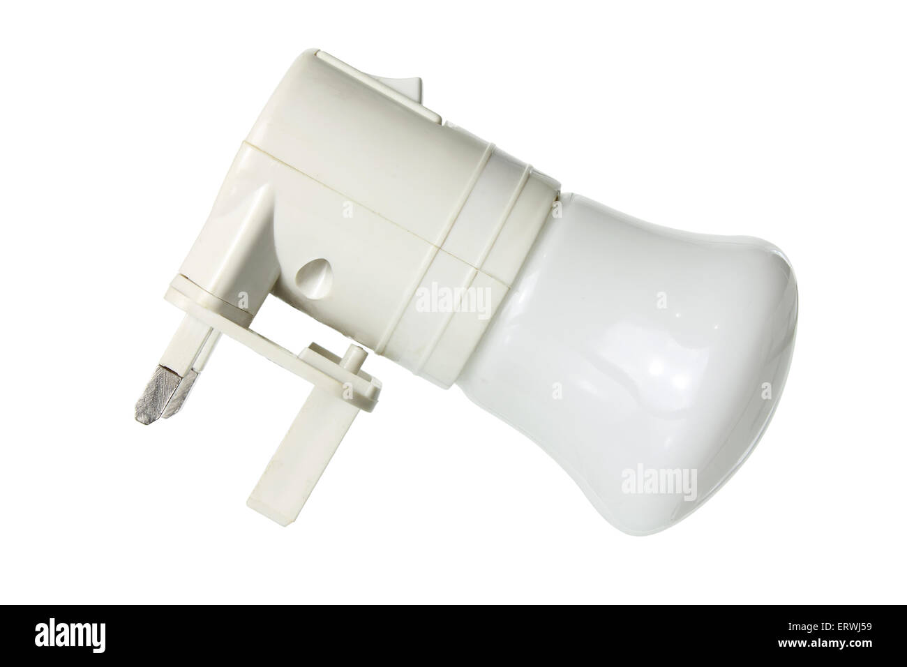 Compatta lampadina fluorescente Foto Stock
