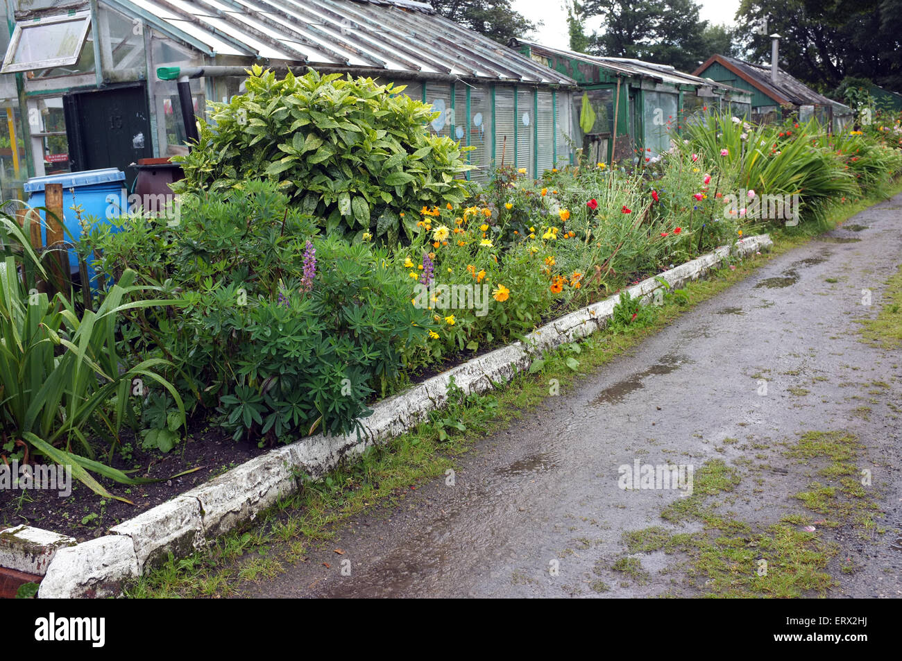 Un riparto in Bolton Lancashire England Regno Unito Foto Stock