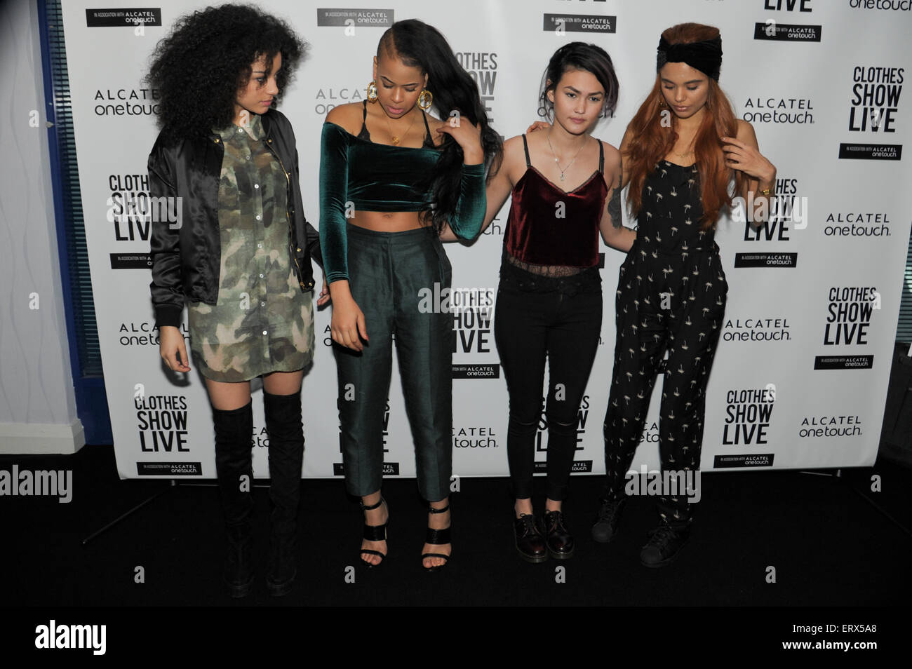 Vestiti Show Live 2014 presso il centro NEC Birmingham dotato: Neon giungla in cui: Birmingham, Regno Unito quando: 04 Dic 2014 Credit: Anthony Stanley/WENN.com Foto Stock