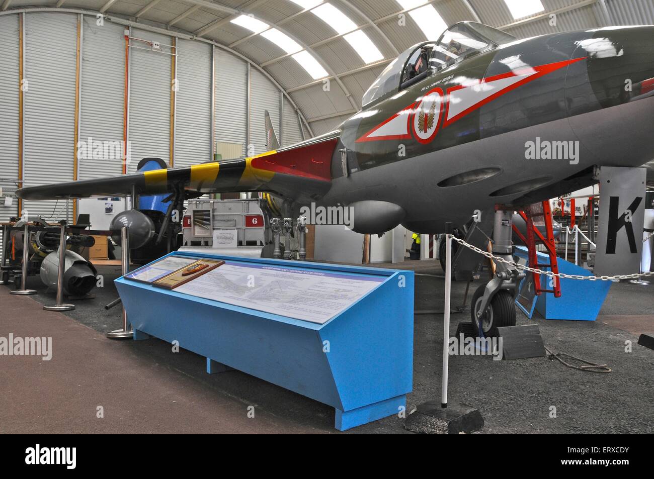 Tangmere Aviazione Militare museo nel Sussex, nel Regno Unito è un affascinante e completo di museo che contiene molti elementi univoci. Foto Stock