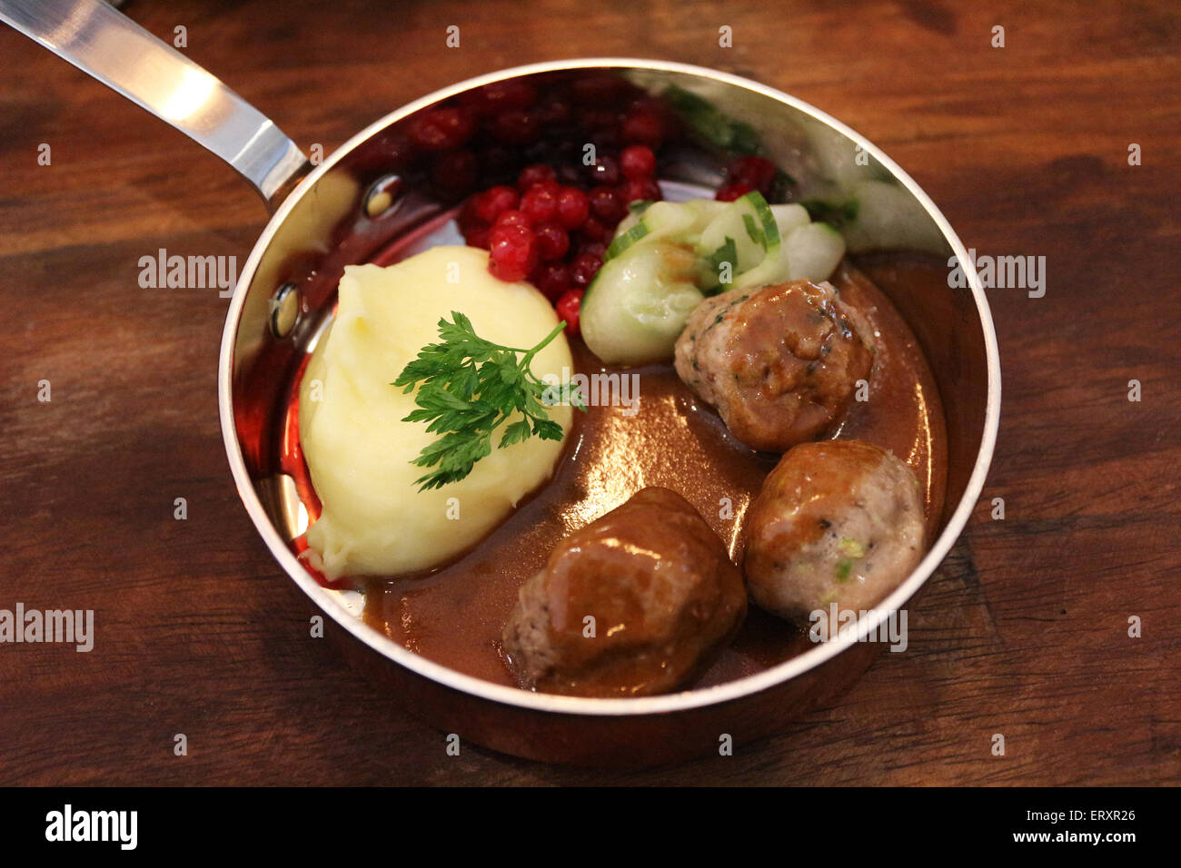 Polpette svedese Foto Stock