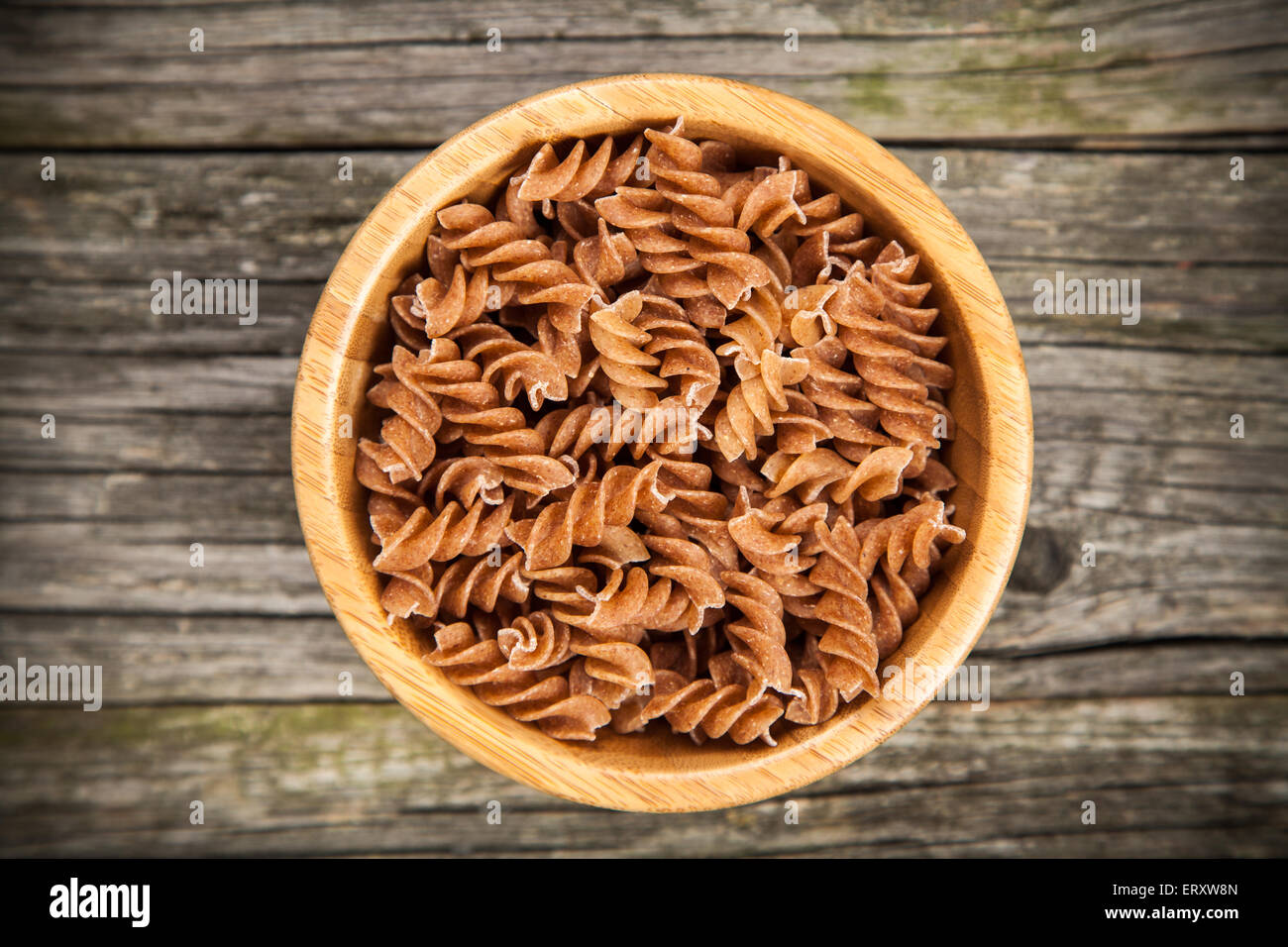 Diversi tipi di pasta Foto Stock