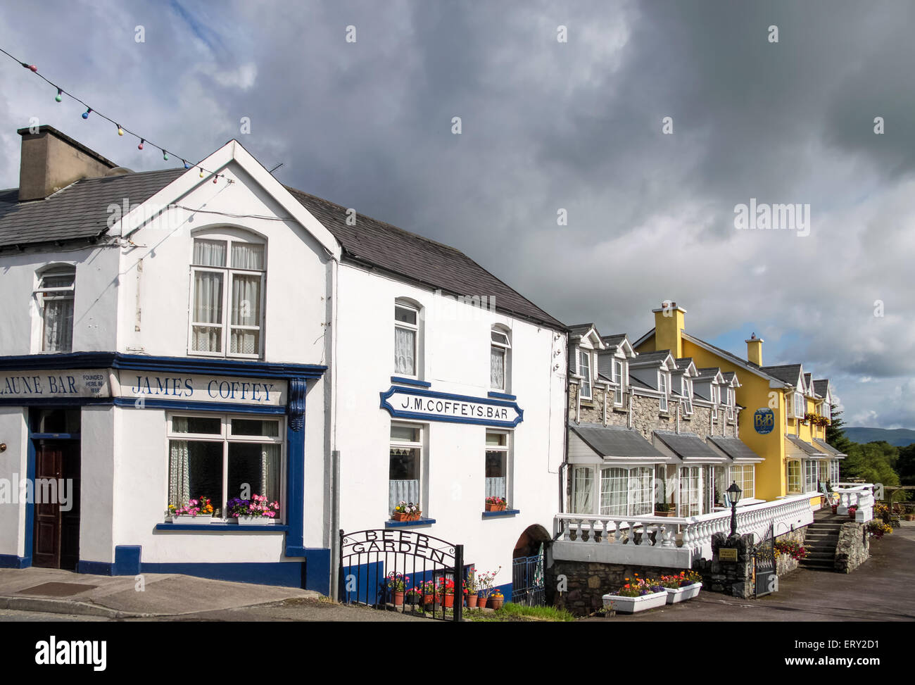 Un pub tradizionale in Killorglin, nella contea di Kerry, Irlanda Foto Stock