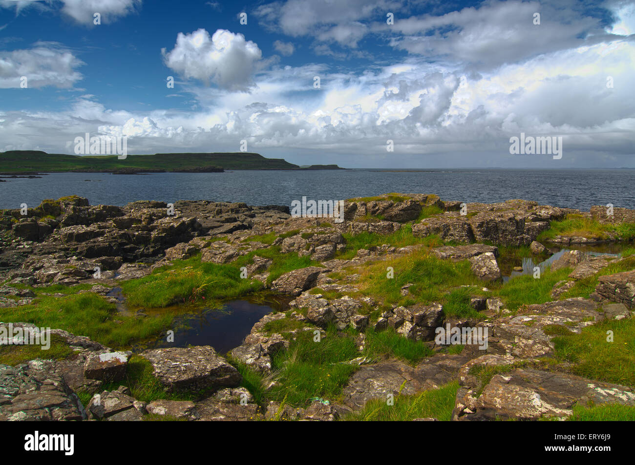 Calgary Bay, Isle of Mull Scotland Foto Stock