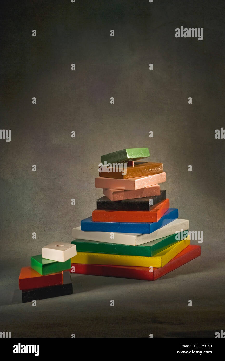 elementi di base , blocchi di apprendimento ; istruzione , Foto Stock