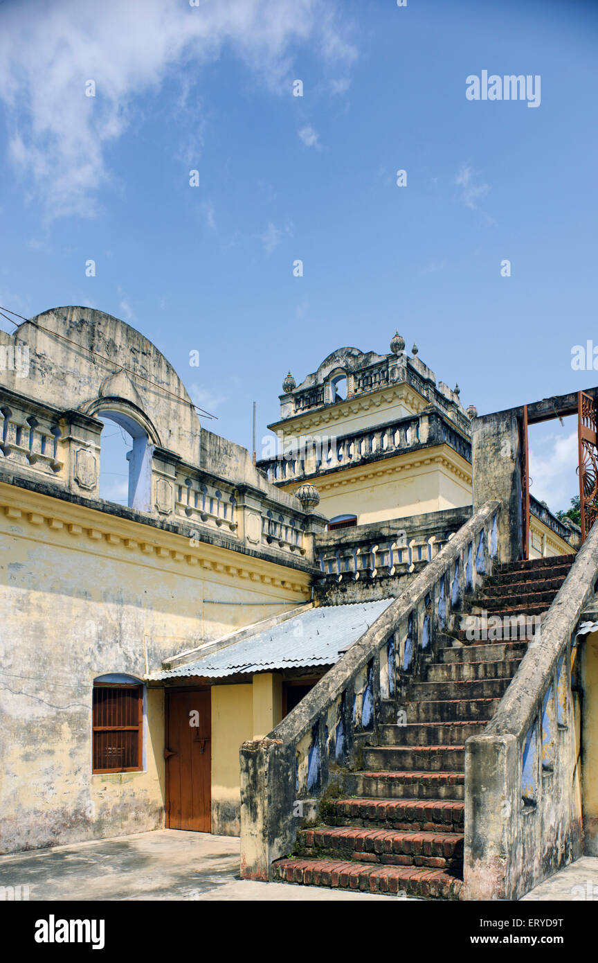 Tempio buddista birmano ; Shravasti ; Uttar Pradesh ; India , asia Foto Stock