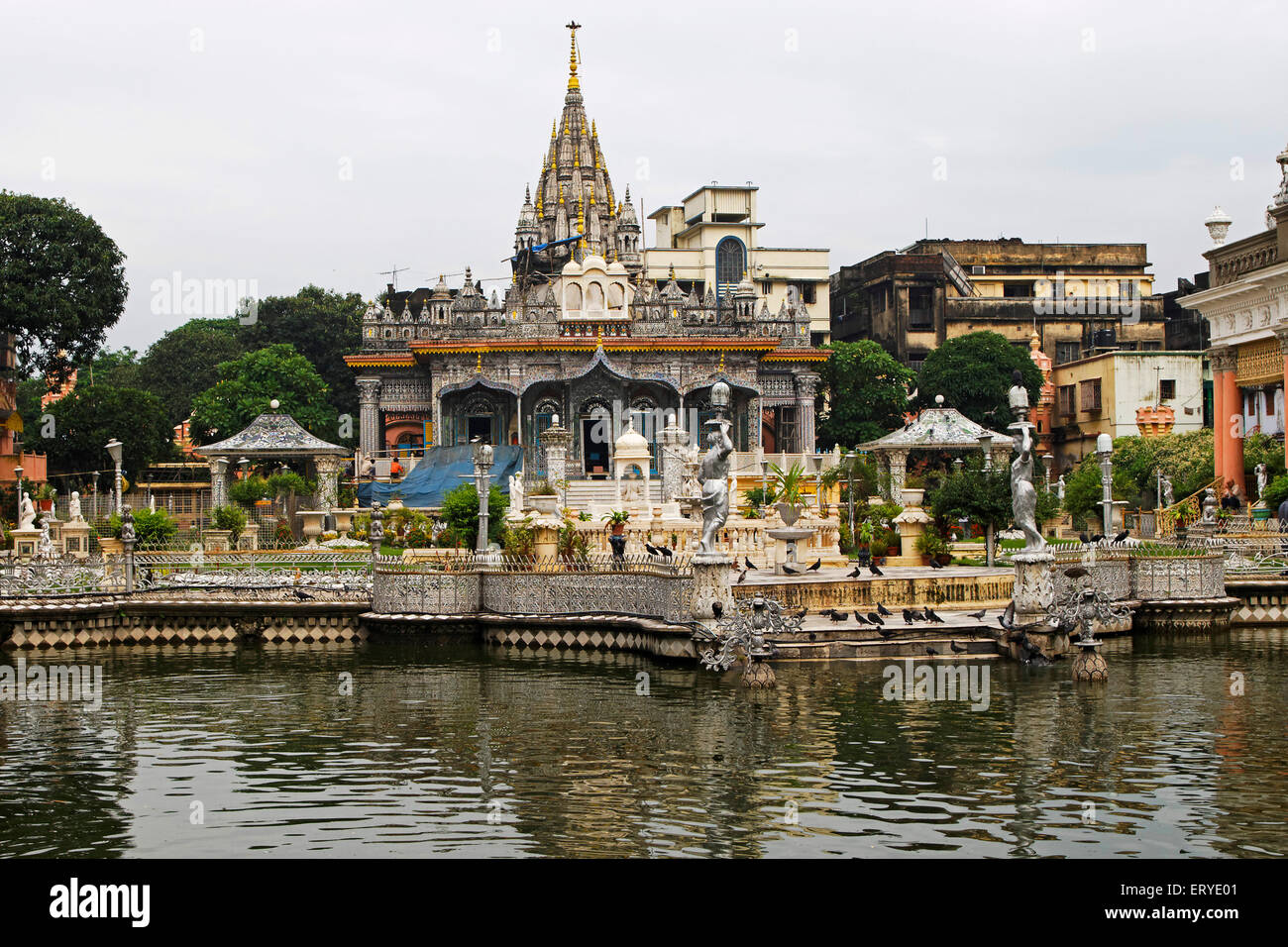 Tempio jain calcutta kolkata west bengal india Foto Stock
