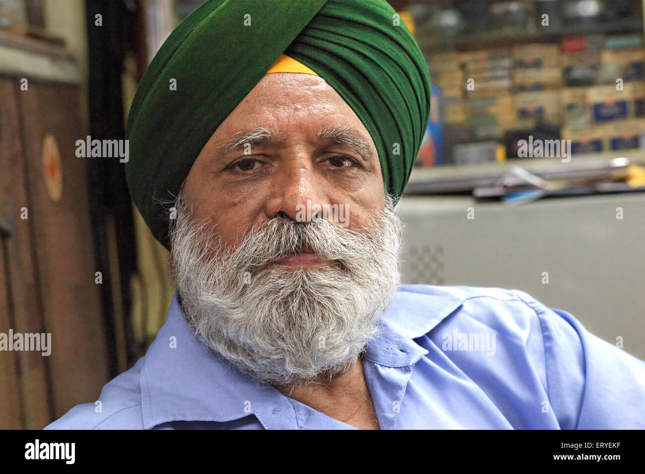 La religione sikh sardar ; India Signor#767 Foto Stock