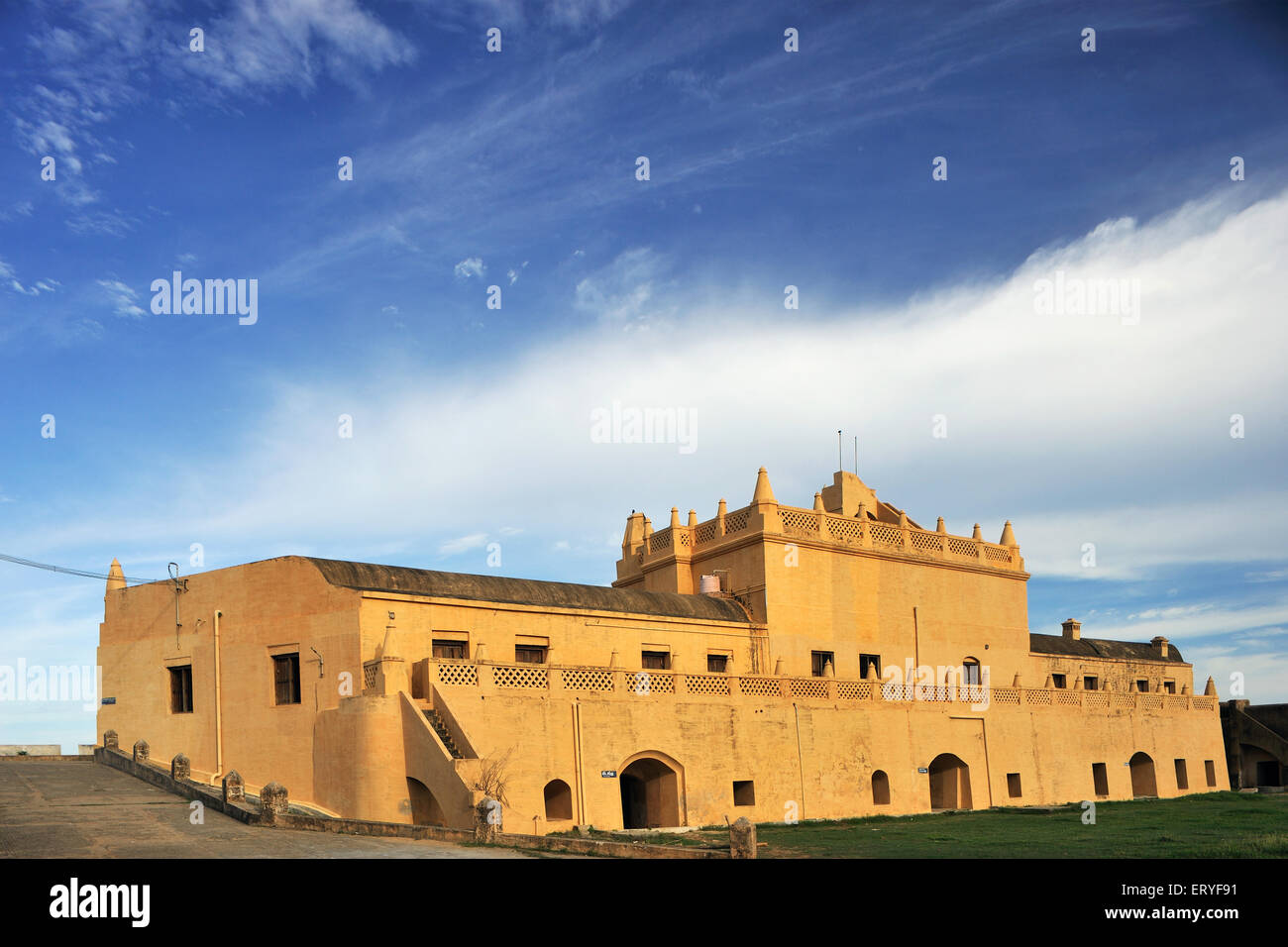 Danese o dansborg fort ; Tranquebar Tarangambadi ; Tamil Nadu ; India Foto Stock