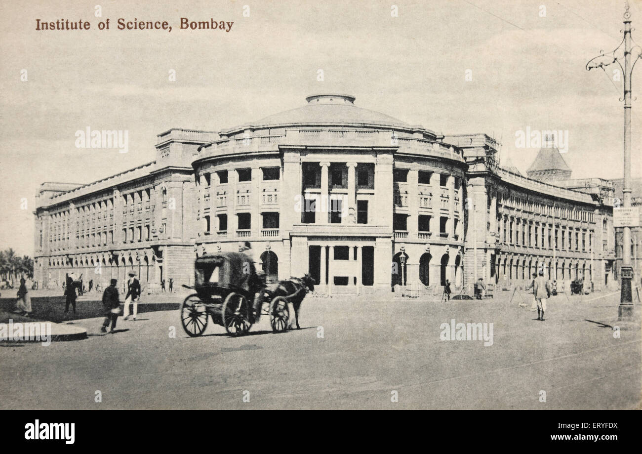 Istituto di Scienza , NGMA , Galleria Nazionale d'Arte moderna , quadro vecchio annata del 1900 , Bombay , Mumbai , Maharashtra , India , Asia Foto Stock