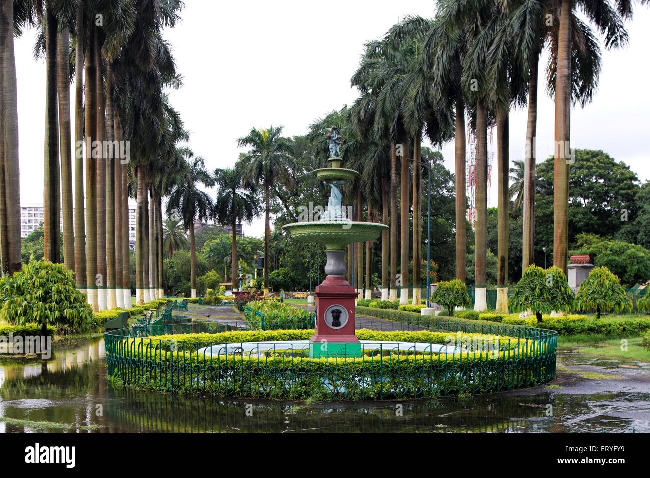 Fontana , Eden Gardens ; Calcutta , Kolkata ; Bengala Occidentale ; India , Asia Foto Stock