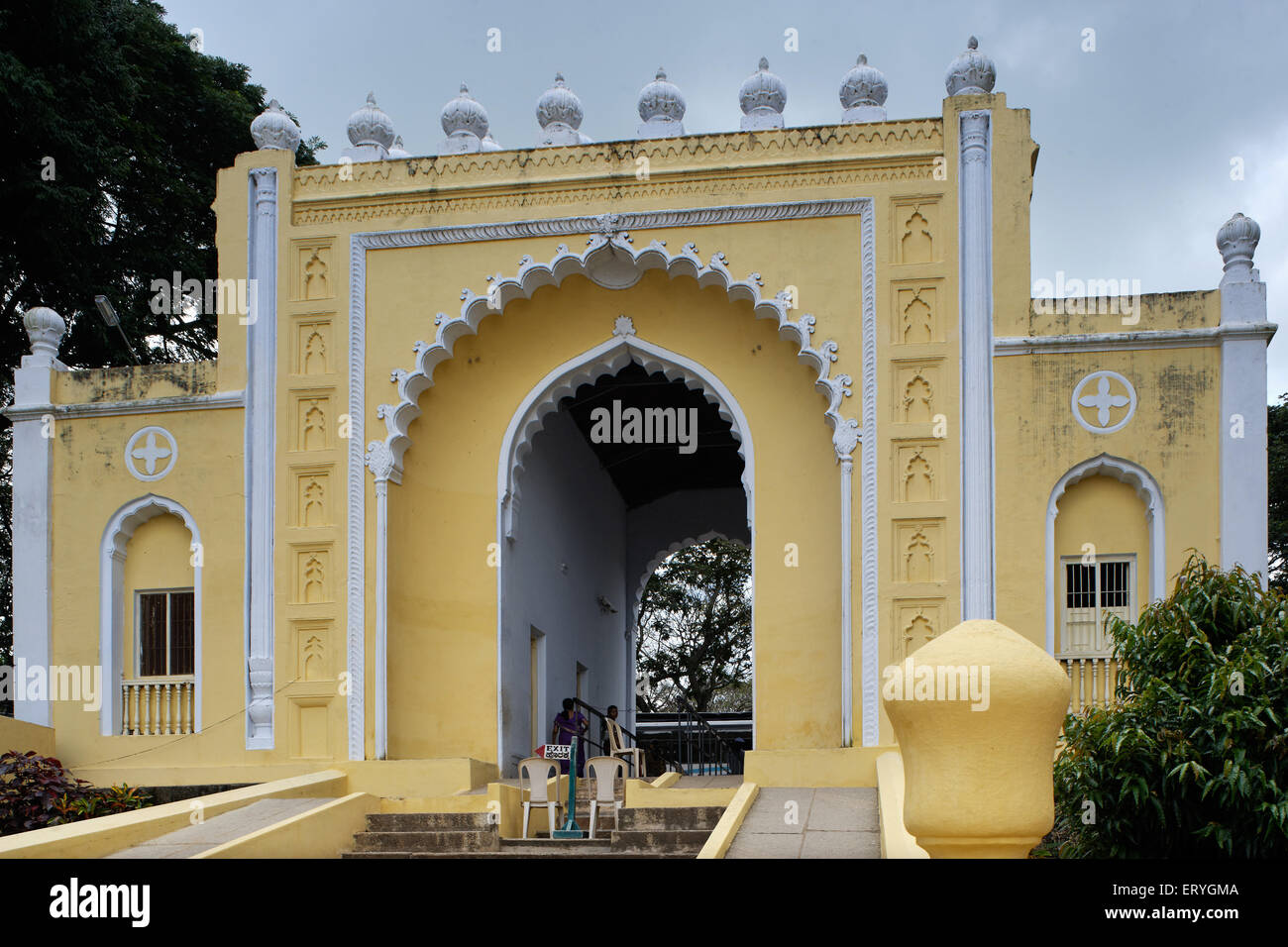 Daria Daulat bagh Sultano Tipu palazzo estivo ; Srirangapatna ; Mysore ; Karnataka ; India Foto Stock