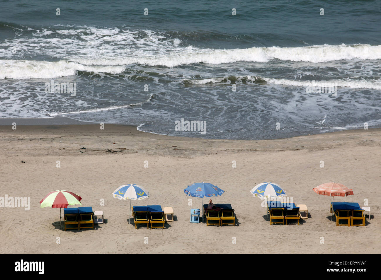 Spiaggia Ozram o poco vagator beach ; Goa ; India Foto Stock