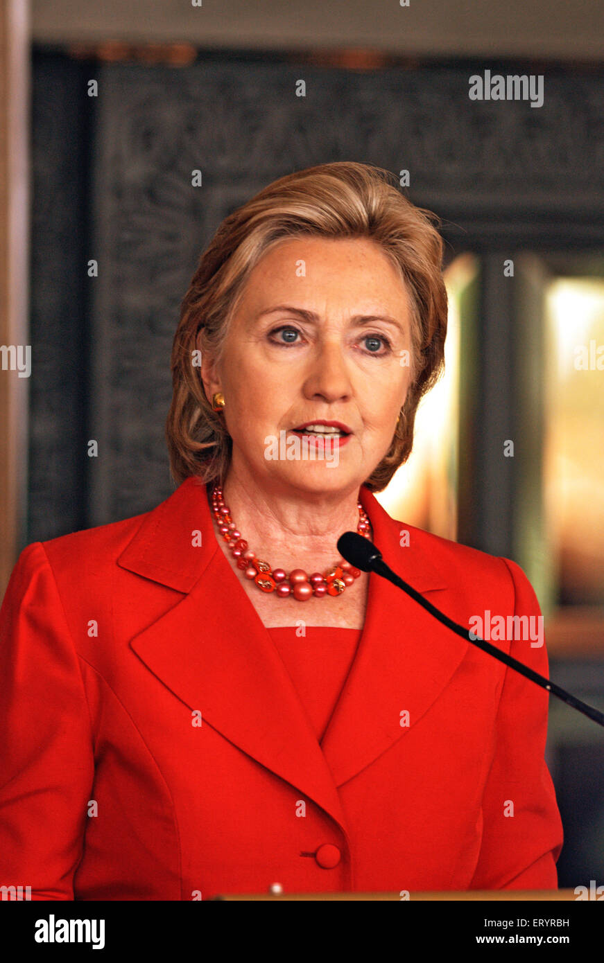 Hillary Rodham Clinton , ex Segretario di Stato degli Stati Uniti , Hillary Diane Rodham Clinton , politico americano, diplomatico, avvocato, scrittore, USA Foto Stock