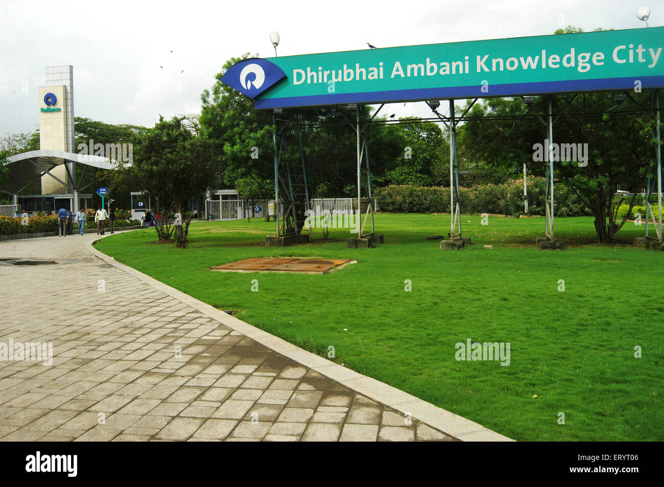 Reliance Infocomm , Dhirubhai Ambani Knowledge City , DAKC , Kopar Khairane , New Bombay , navi Mumbai , Maharashtra , India , Asia Foto Stock