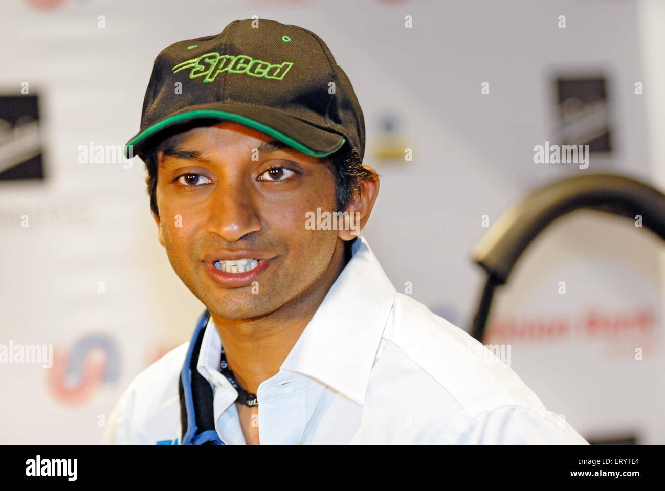 Narain Karthikeyan , pilota indiano di corsa , Kumar RAM Narain Karthikeyan , primo pilota indiano di Formula uno Foto Stock