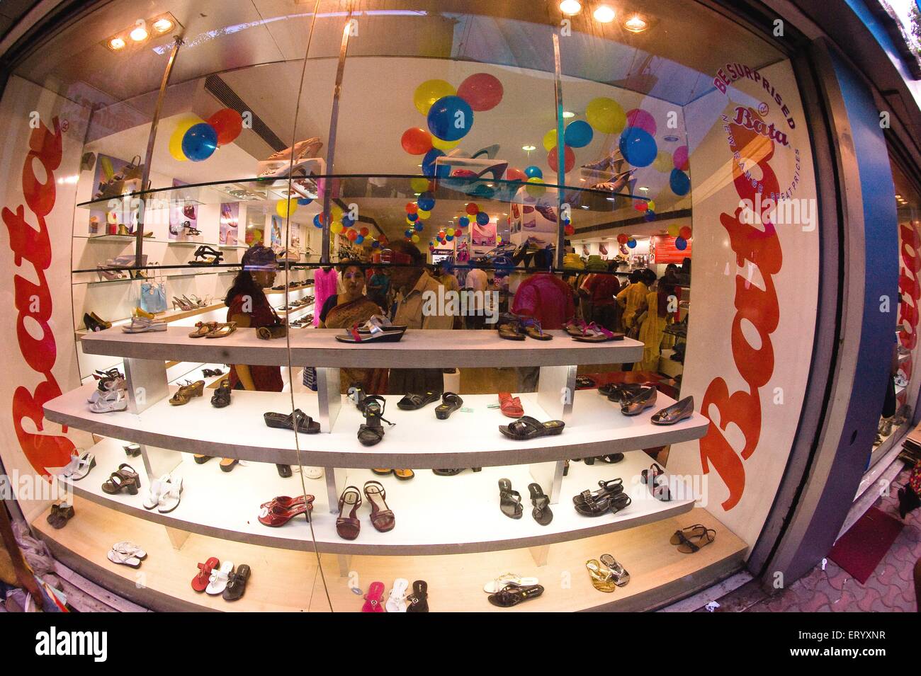 Bata Shoe store, Calcutta, Calcutta, Kolkata, Bengala Occidentale, India, Asia Foto Stock