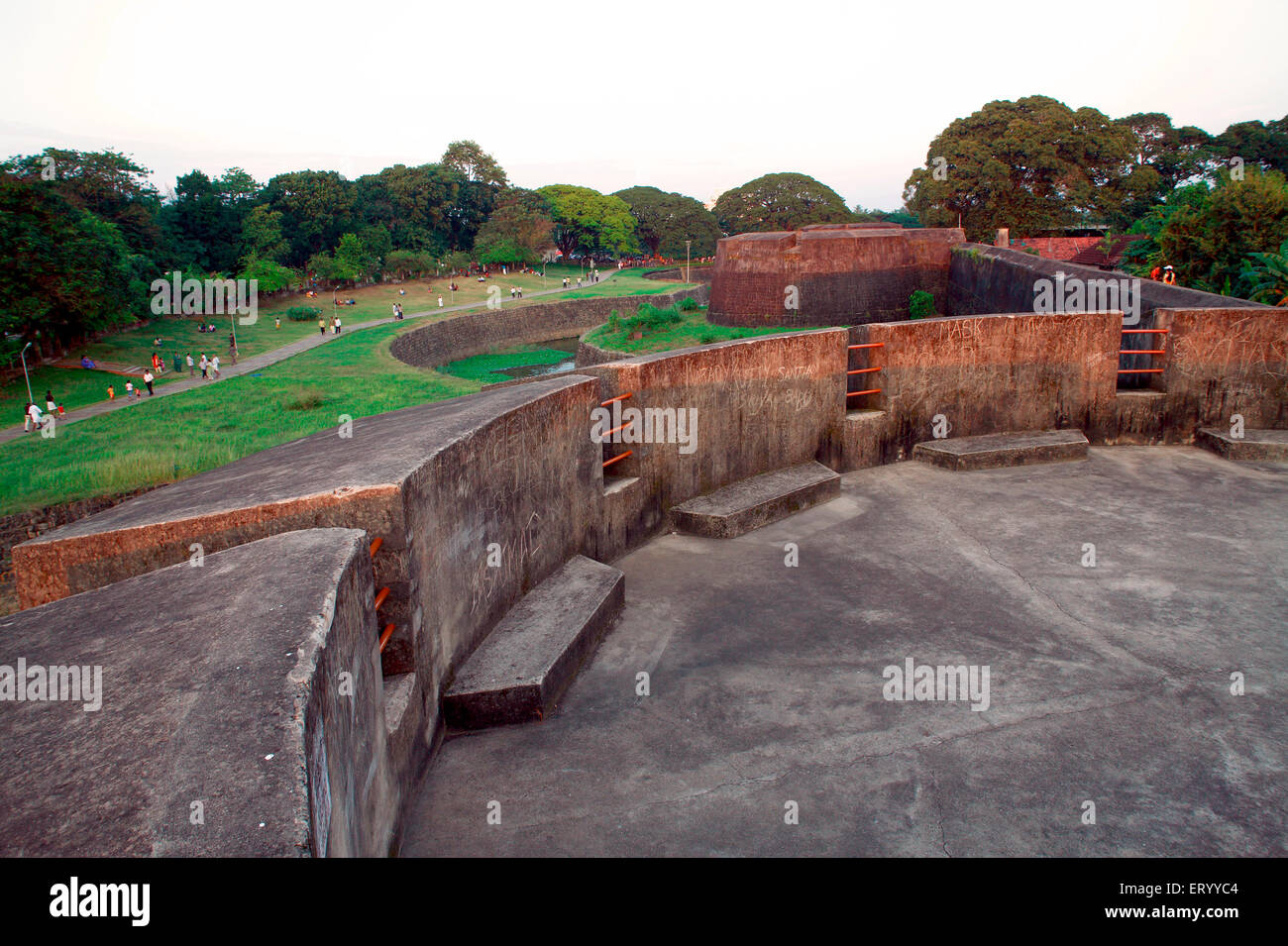 Fort ; Palakad ; Kerala ; India Foto Stock
