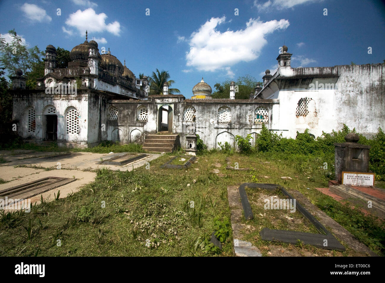 Basant Ali Khan costruì masjid , Murshidabad , Bengala Occidentale , India , Asia Foto Stock