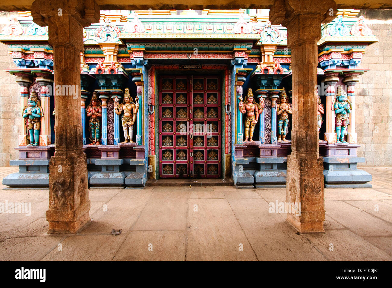 Sri Ranganathaswamy tempio ; Tiruchirapalli trichy ; Tamil Nadu ; India Foto Stock