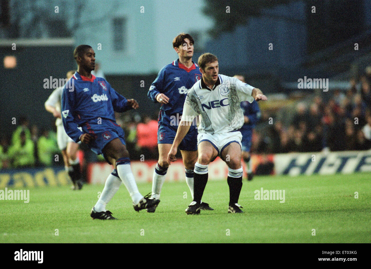 Chelsea 0-1 Everton. League a Stamford Bridge, sabato 26 novembre 1994. Foto Stock