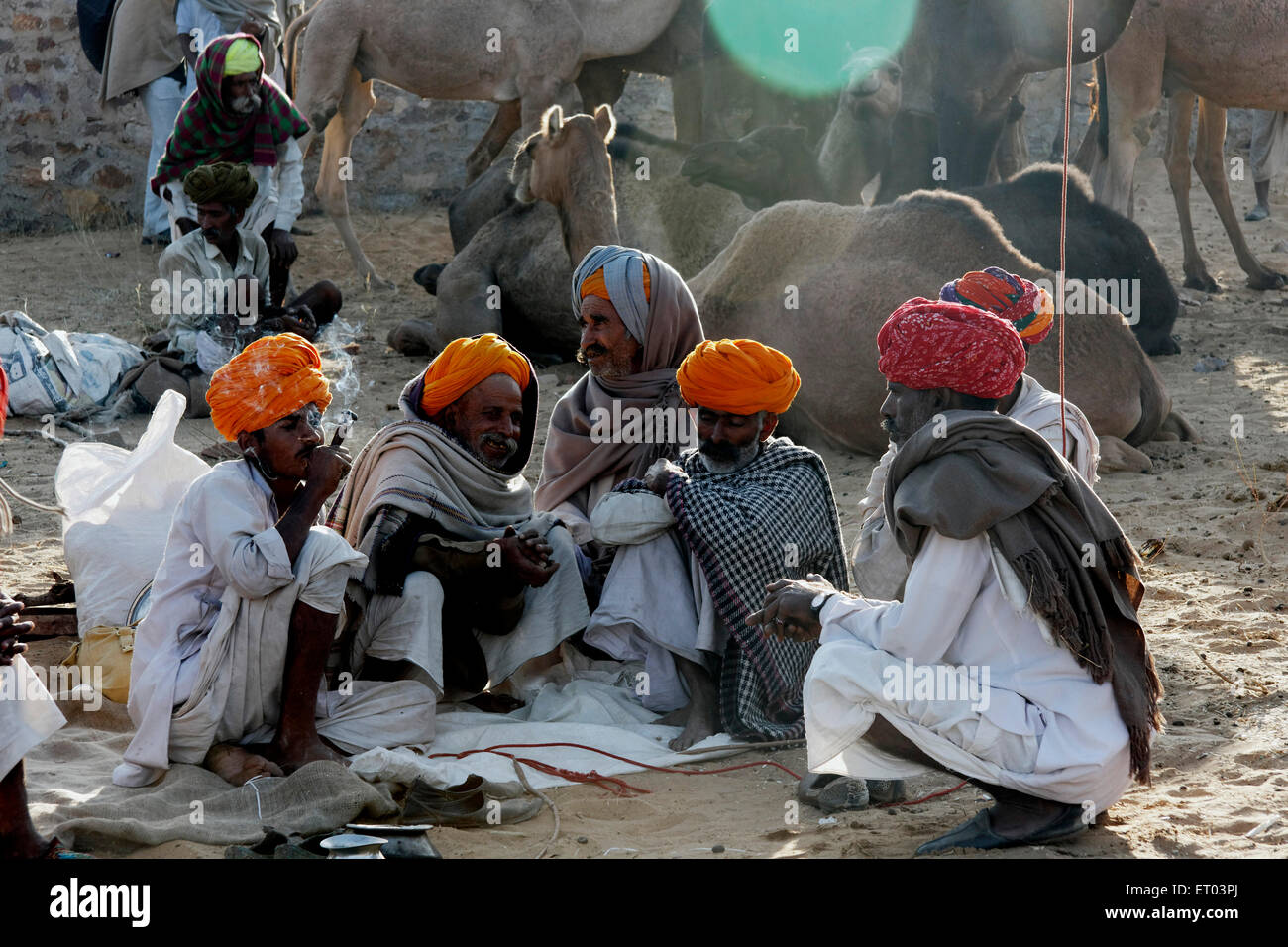 Pushkar Mela ; Rajasthan ; India Foto Stock