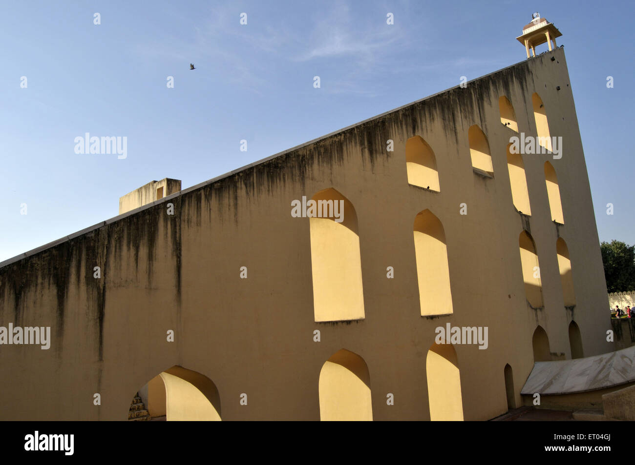 Jantar Mantar di Jaipur in Rajasthan in India Foto Stock