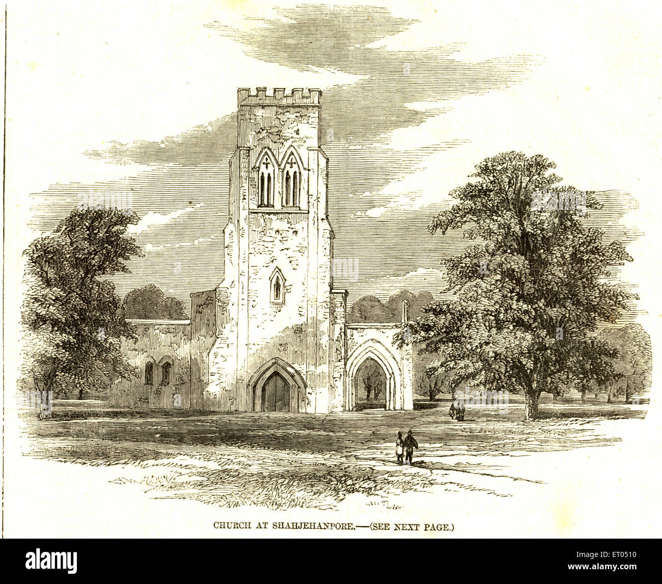 Chiesa di Shahjahanpur ; Uttar Pradesh ; India Foto Stock