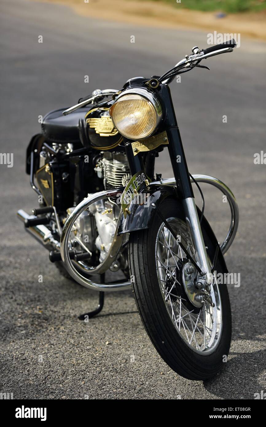 Royal Enfield bullet G2 350 cc 1960 motocicletta vintage Foto Stock