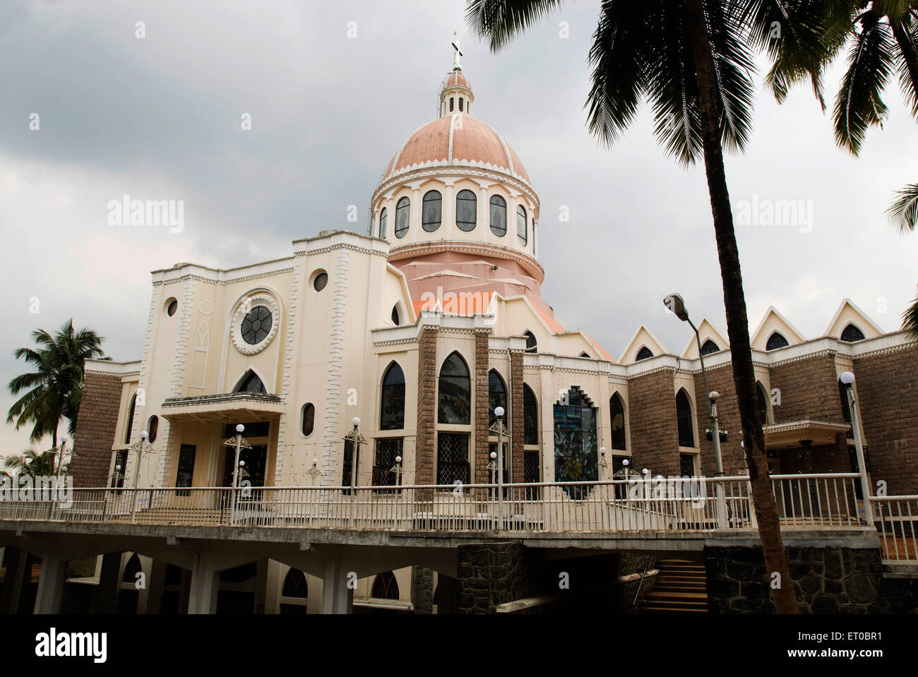 Saint George foraneo cattolica Chiesa siriana a Angamally vicino Ernakulum ; Kerala ; India Foto Stock
