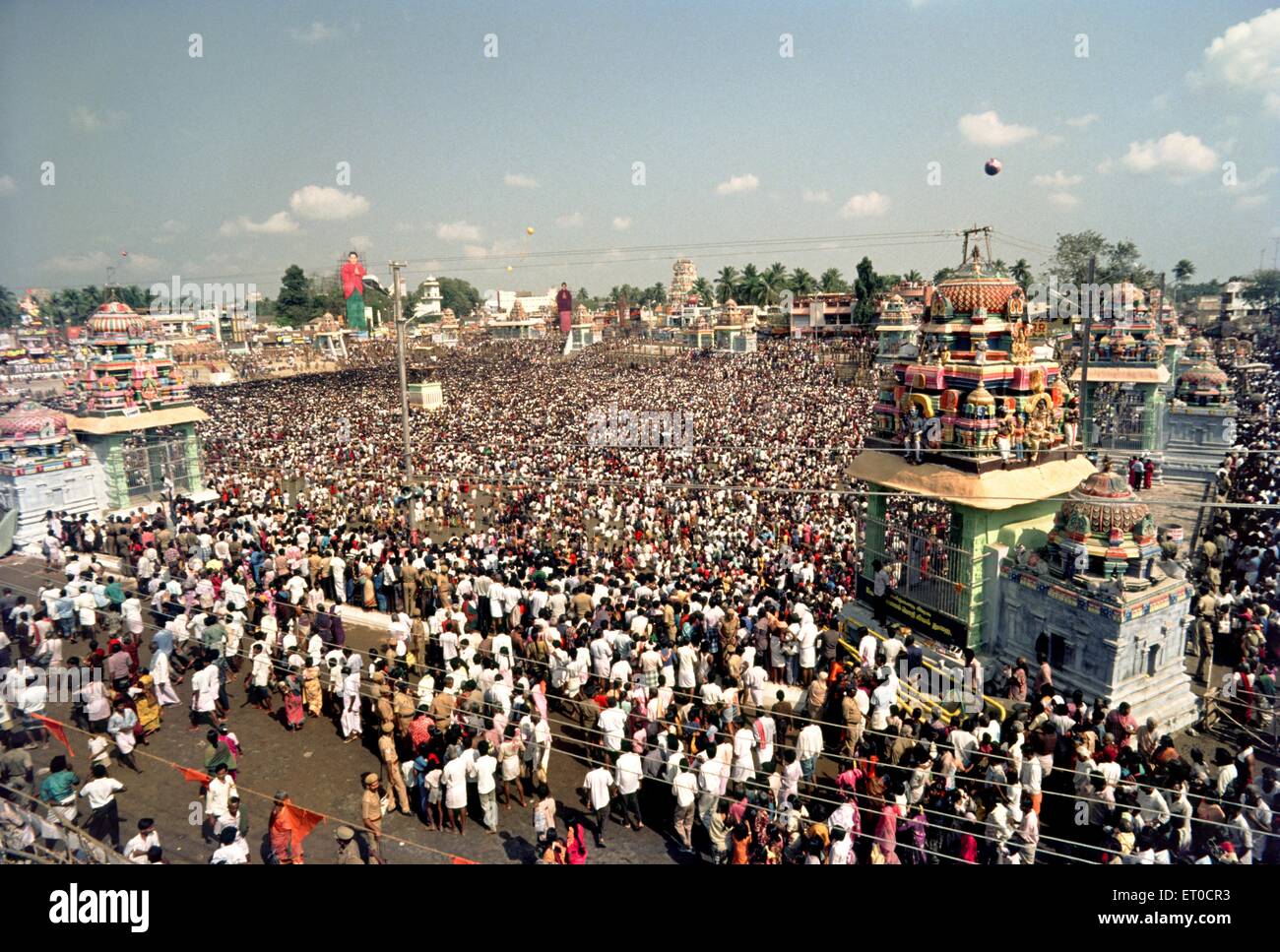Mahamaham festival, Mahamagham festival, Mamangam festival, Kumbakonam, Tanjore, Thanjavur, Tamil Nadu, India, Asia, indiano, Asiatico Foto Stock