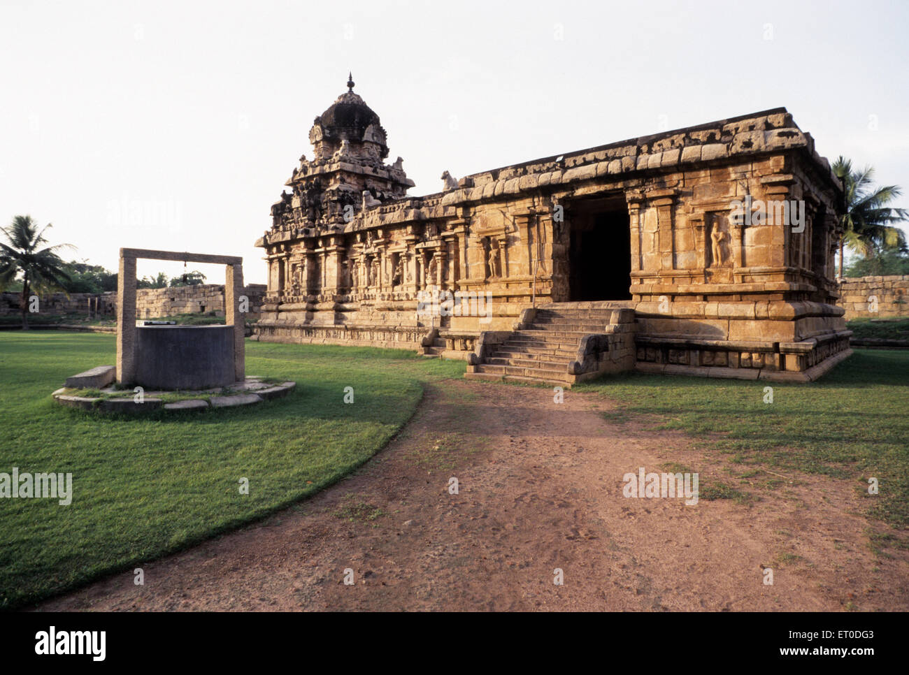 Tempio Brihadeshwara ; Gangaikonda Cholapuram ; Tamil Nadu ; India Foto Stock