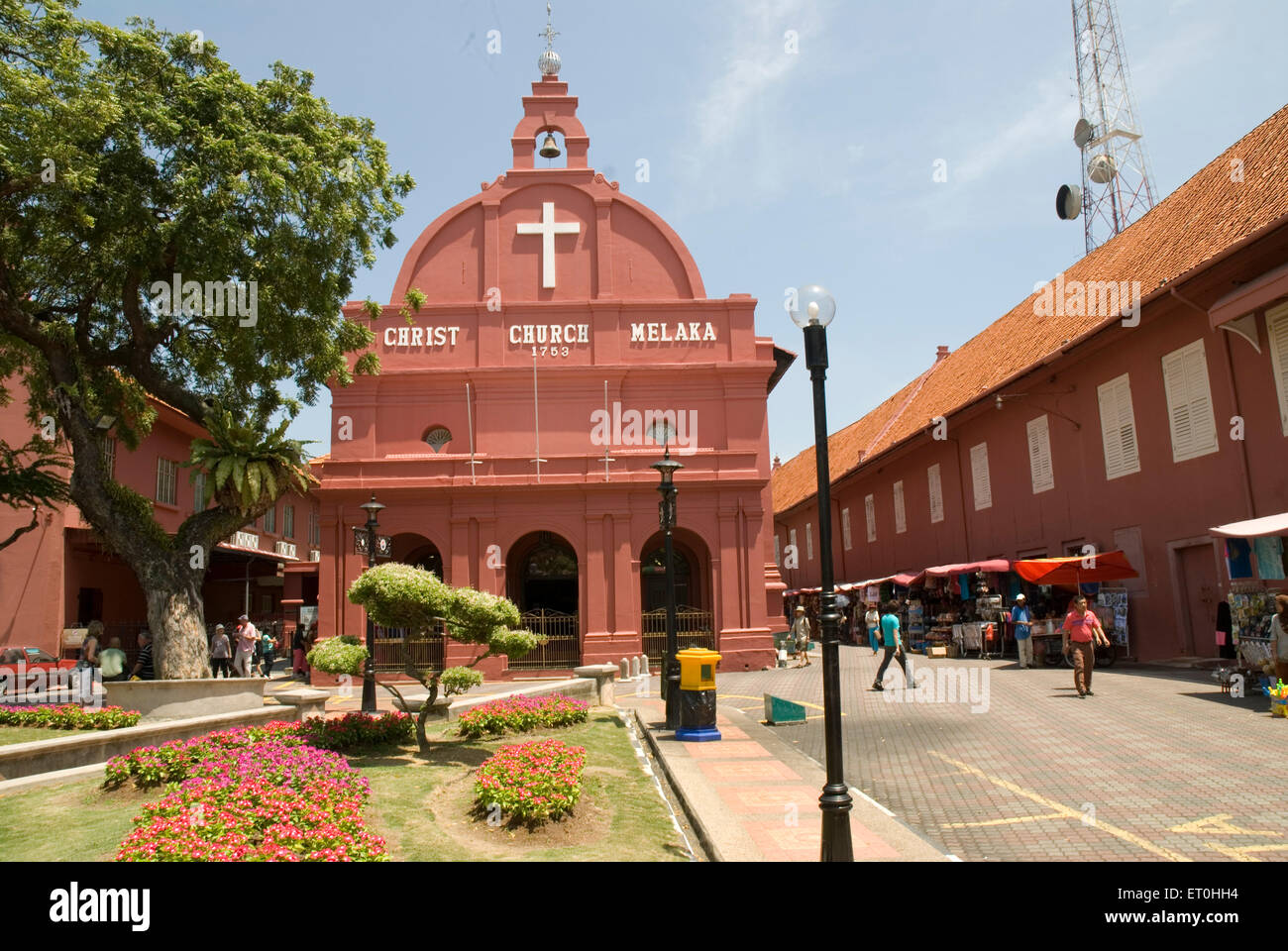 Chiesa di Cristo Malacca, Chiesa di Cristo, Melaka, Malesia, Asia Foto Stock