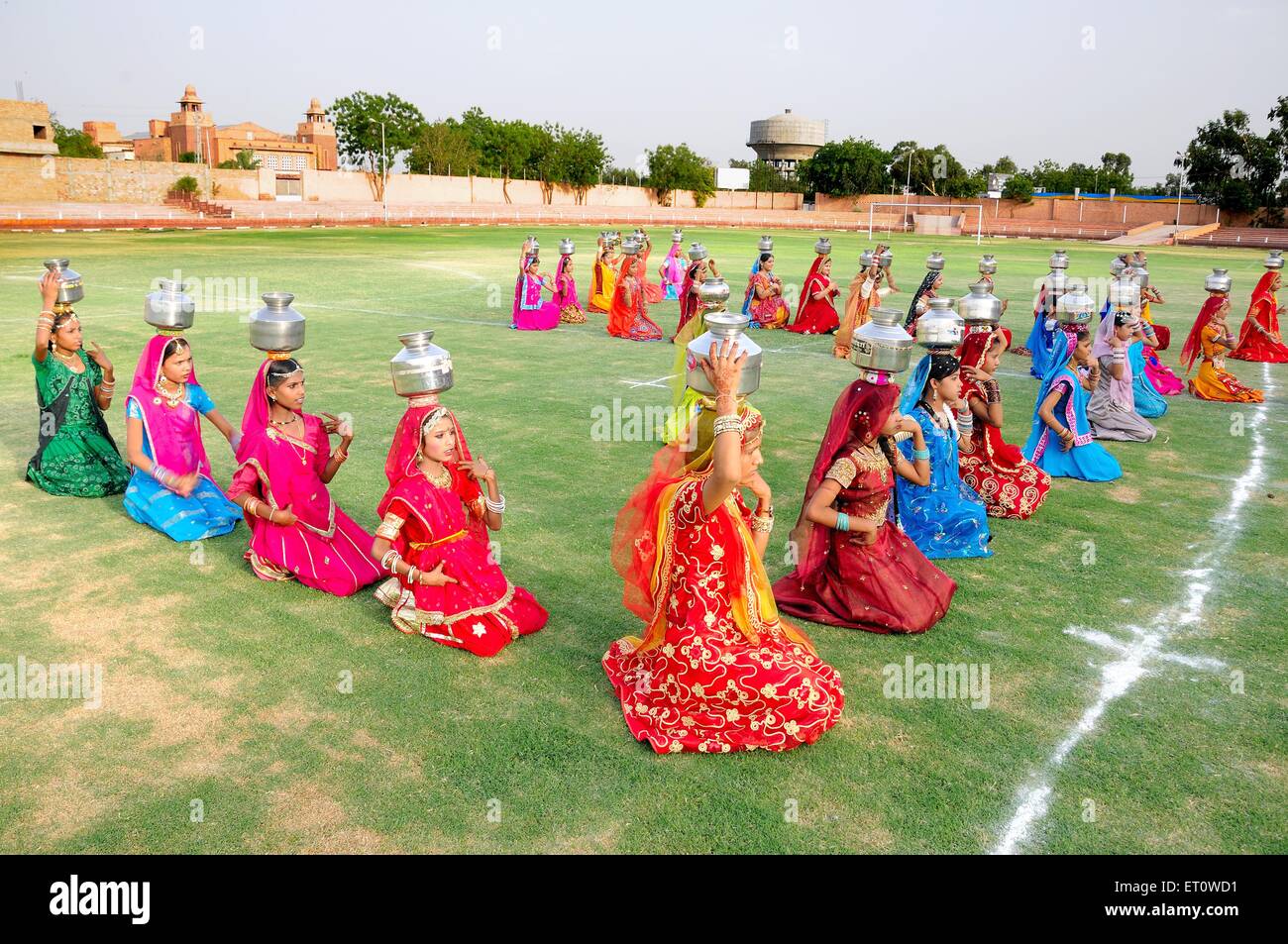 Ballerini Folk ; Rajasthan ; India NOMR Foto Stock